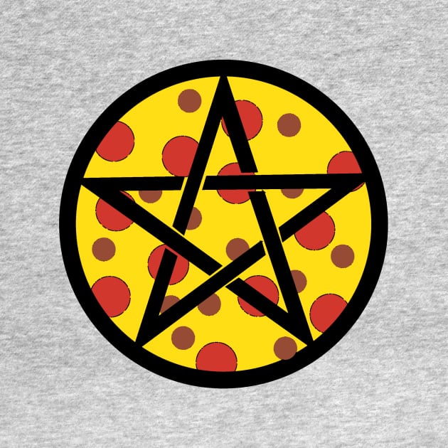 Pizza Pentagram by LunaMay